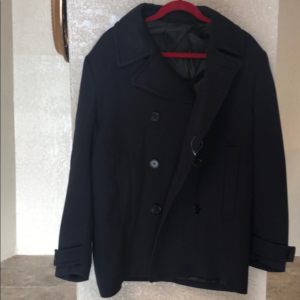 Navy blue coat